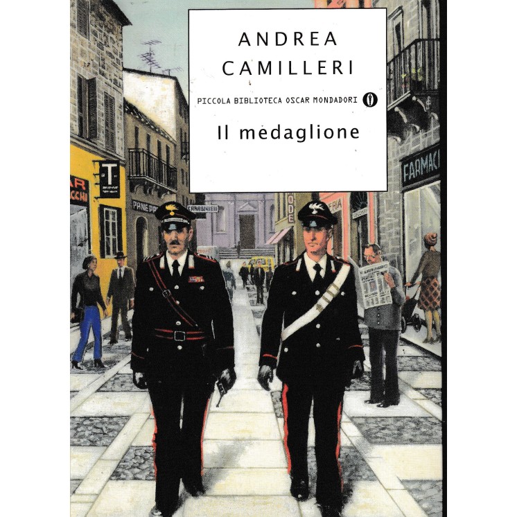 Andrea Camilleri : il medaglione BROSSURATO ed. Mondadori A92