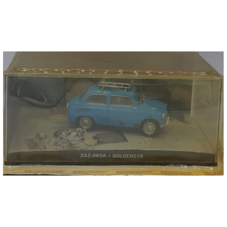 Eaglemoss 007 Movie Car Zaz 965A Goldeneye BOX Gd05