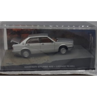 Eaglemoss 007 Movie Car Maserati Biturbo 425 Licence to kill BOX Gd05