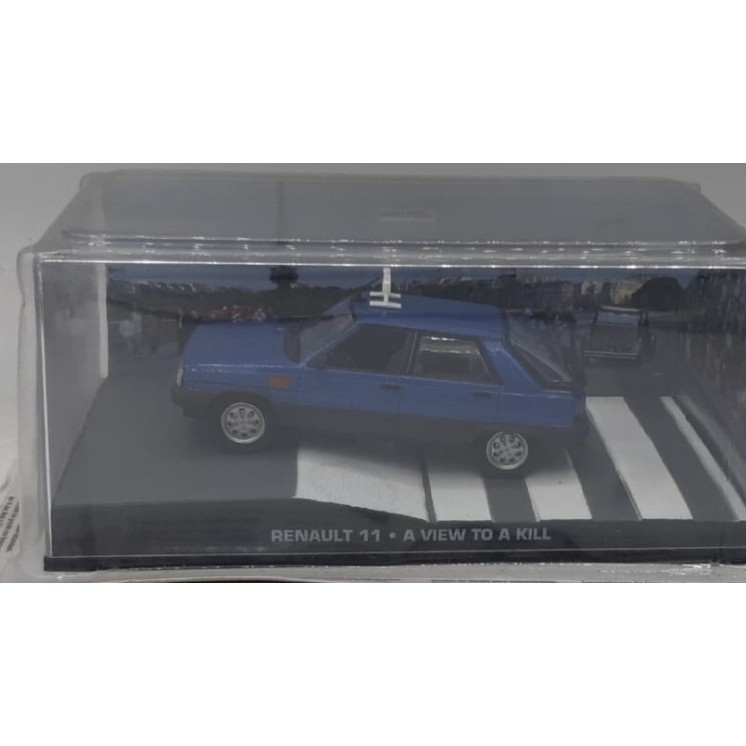 Eaglemoss 007 Movie Car Renault 11 a view to kill BOX Gd05