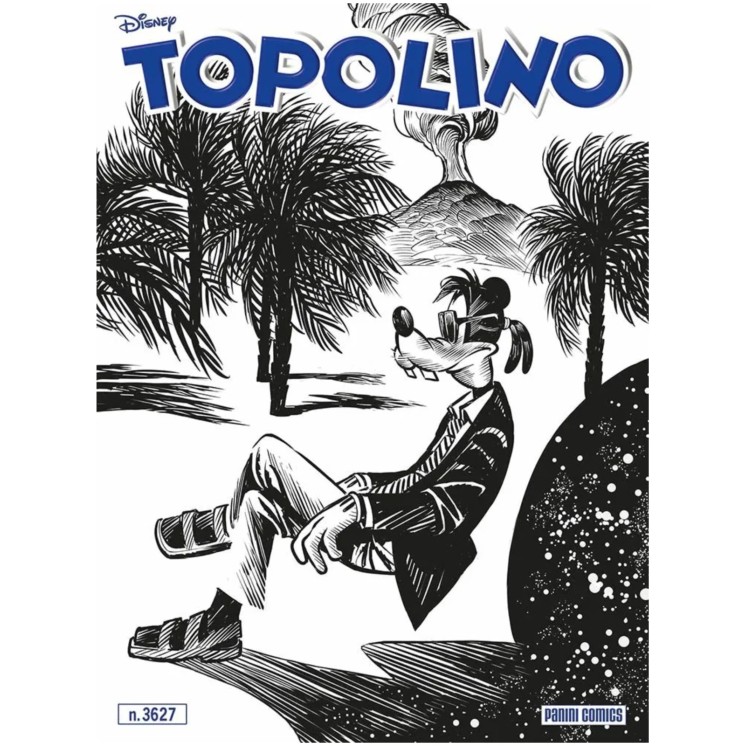 Topolino n.3627 variant ETNA Battiato NUOVO ed. Panini 