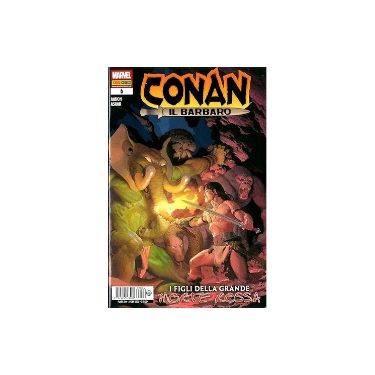 Conan il barbaro  6 di Aaron ed. Panini Comics SU59