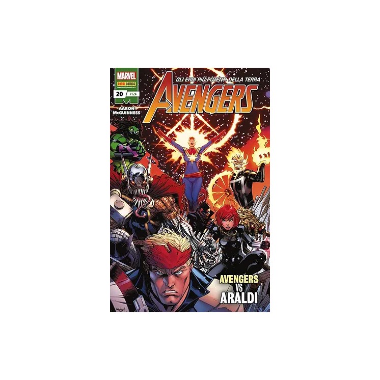 I vendicatori 124 : Avengers  24 di Aaron ed. Panini Comics SU59