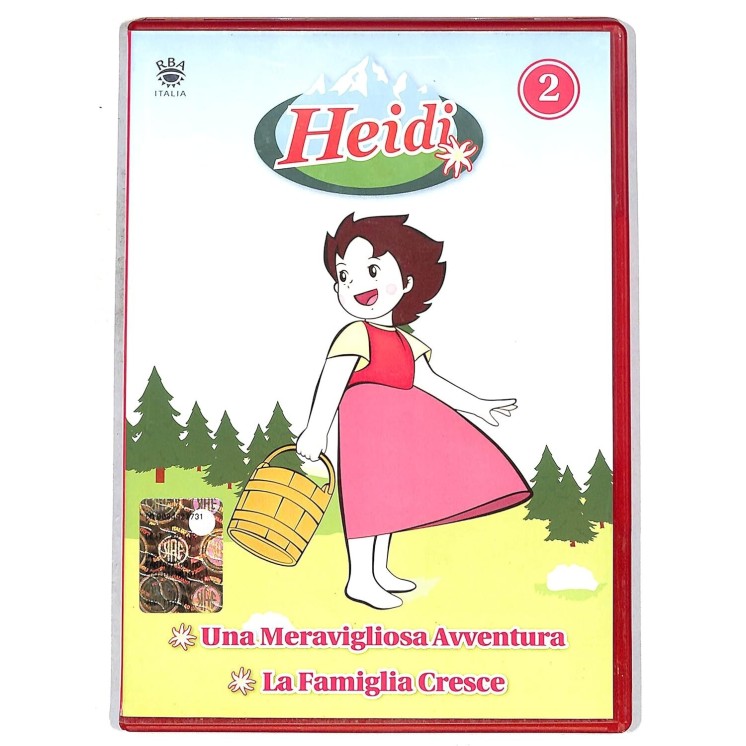 DVD Heidi 2 meravigliosa avventura ITA usato EDITORIALE ed. RBA B66