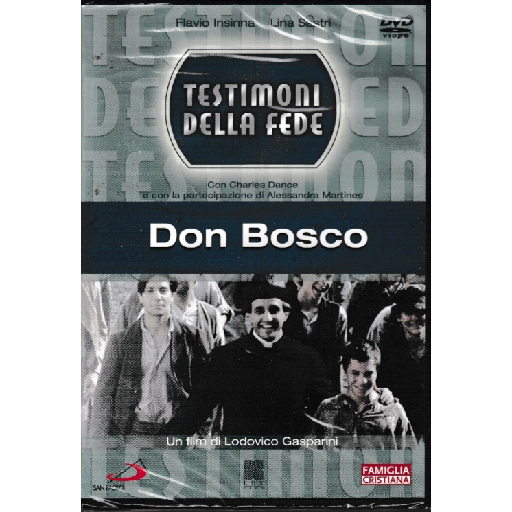 DVD Testimoni fede 6 : Don Bosco ITA nuovo EDIT. ed. Famiglia Cristiana B58