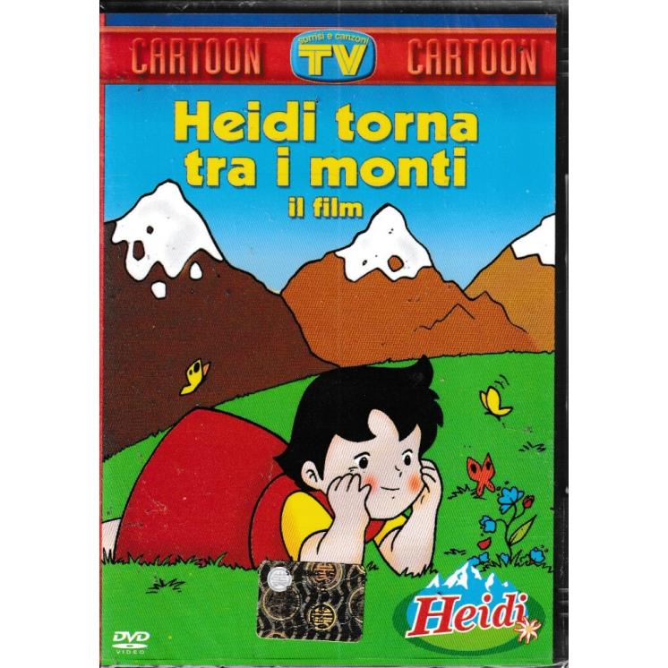 DVD Heidi torna tra i monti il film ITA nuovo EDIT. ed. Tv Sorrisi e Canzoni B58