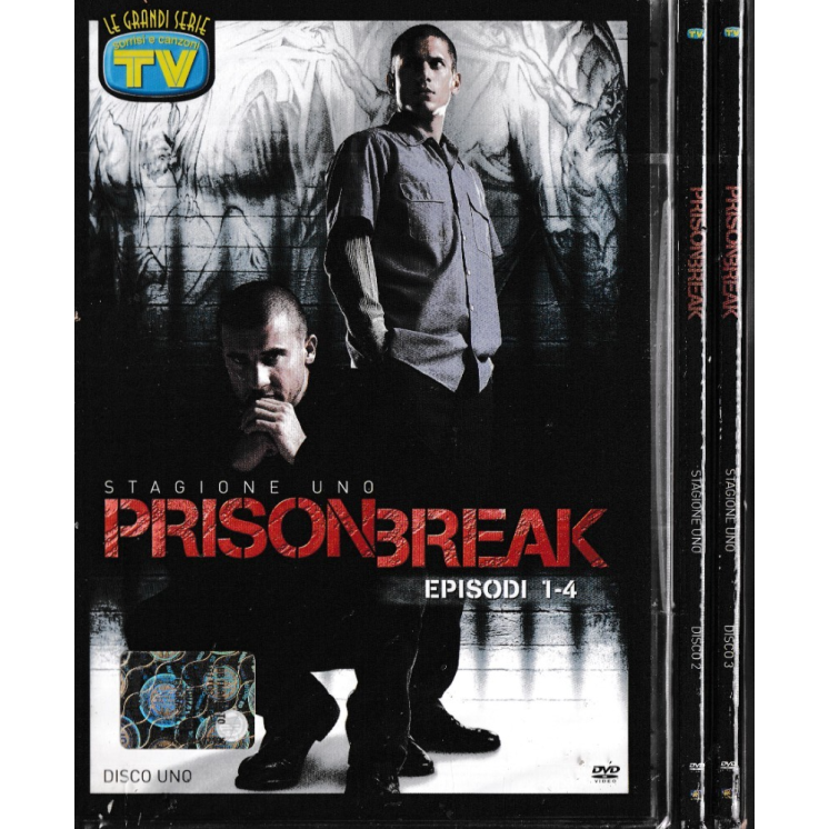 DVD Prison Break stagione 1 ITA nuovo EDIT. ed. Tv Sorrisi Canzoni B51