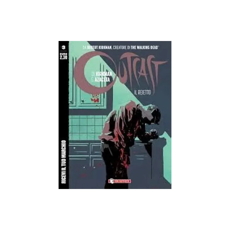 Outcast  3 ricordo quando mi amava di Kirkman BROSSURATO ed. Salda Press