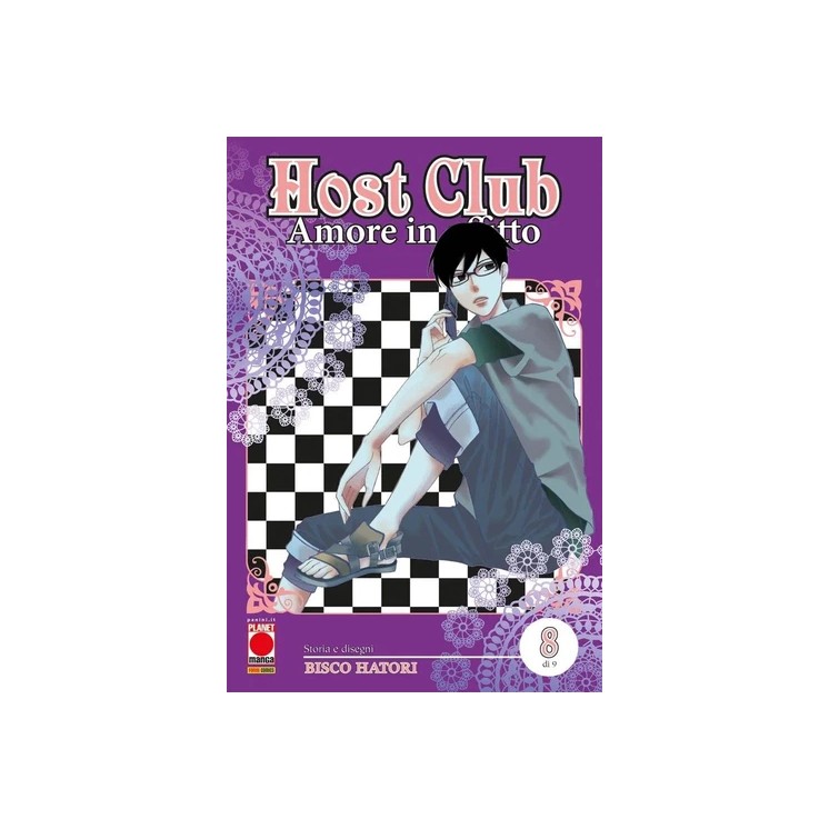 Host Club amore in affitto 8 double edition di Hatori NUOVO ed. Panini Comics