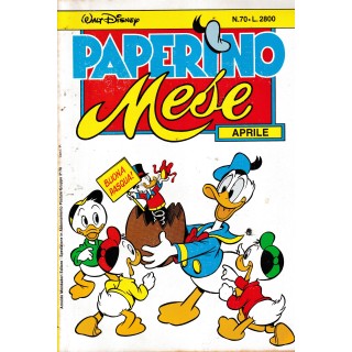 Paperino mese  70 apr. 1986 BROSSURATO ed. Mondadori FU20