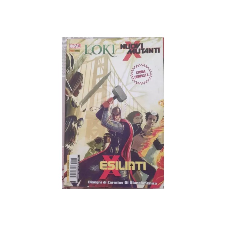 Marvel Universe 13 Loki nuovi mutanti VARIANT NUOVO BROS. ed. Panini SU51