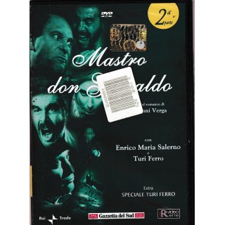 DVD Mastro Don Gesualdo 2 parte ITA nuovo EDITORIALE ed. Rai Trade B25