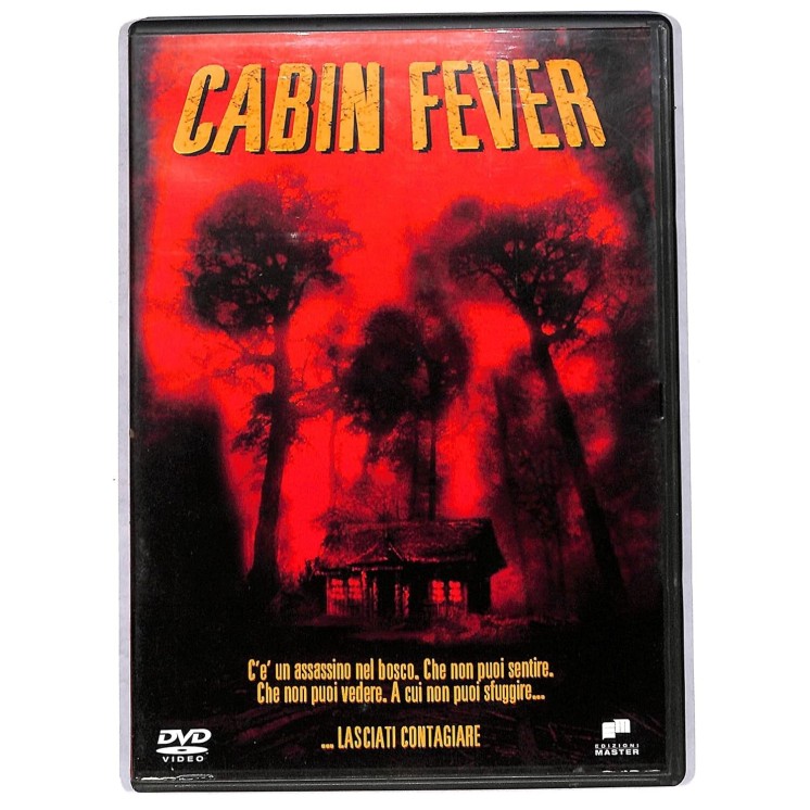 DVD Cabin fever ITA nuovo EDITORIALE ed. Master B68