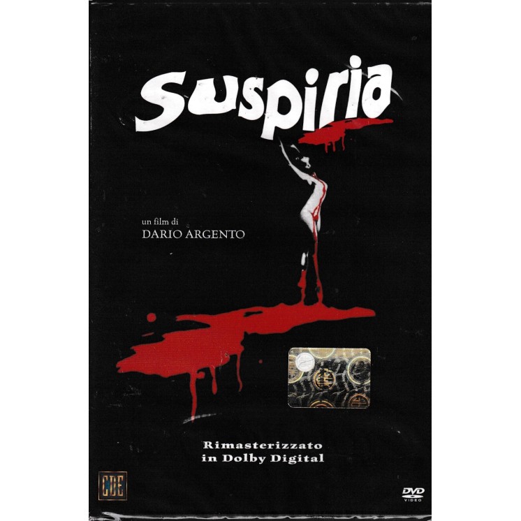 DVD Suspiria di Dario Argento ITA nuovo EDITORIALE ed. CDE B51
