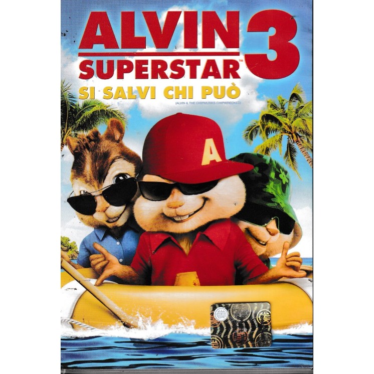 DVD Alvin superstar 3 si salvi chi può ITA usato EDIT. ed. 20th Century Fox B51