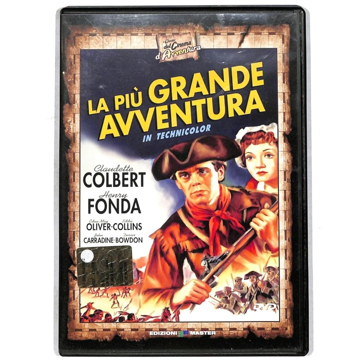 DVD La più grande avventura ITA usato EDITORIALE ed. Master B57