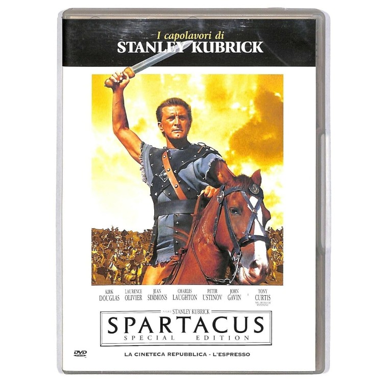 DVD Capolavori Kubrick 12  : Spartacus special ITA usato EDIT. ed. Espresso B71
