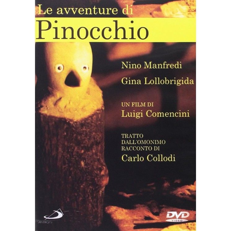 DVD Le avventure di Pinocchio ITA usato ed. San Paolo B71
