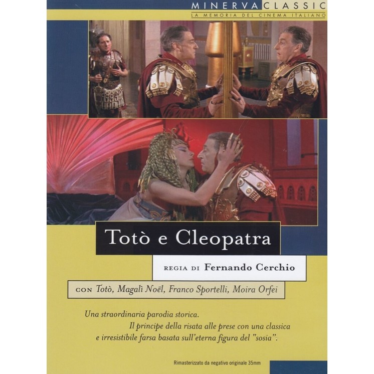 DVD Totò e Cleopatra ITA usato ed. Minerva B71