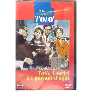 DVD Grande cinema Totò : Totò Fabrizi giovani ITA usato EDIT. ed. Fabbri B31