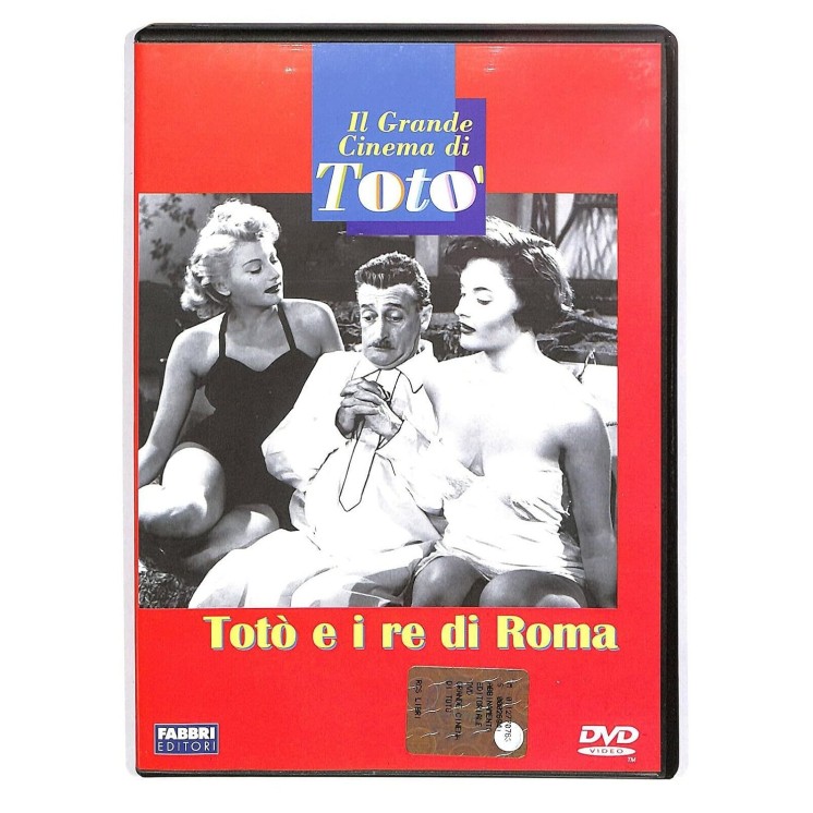 DVD Grande cinema Totò : Totò re Roma ITA usato EDITORIALE ed. Fabbri B72
