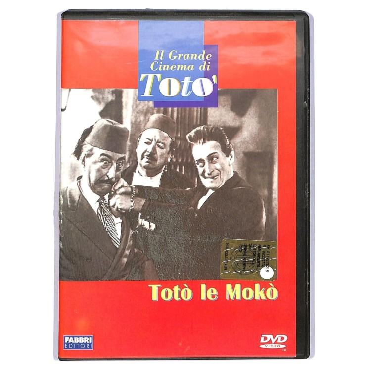 DVD Grande cinema Totò : Totò le Mokò ITA usato EDITORIALE ed. Fabbri B72
