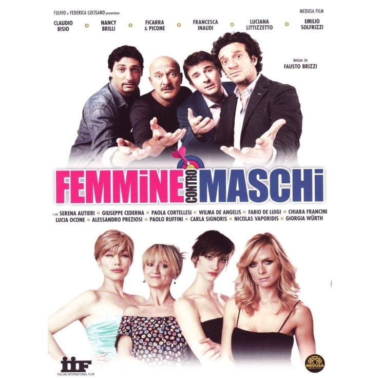 DVD Femmine contro maschi ITA usato ed. Medusa B72