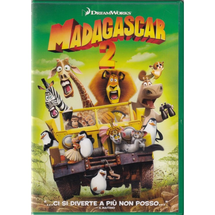 DVD Madagascar 2 ITA usato ed. Dreamworks B71