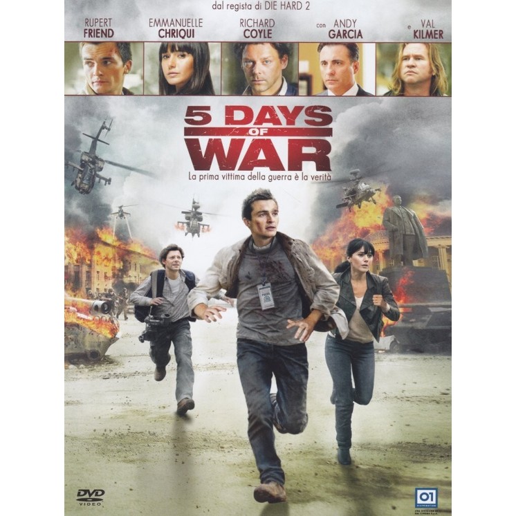 DVD 5 days of war ITA usato EDITORIALE ed. 01 Distribution B62