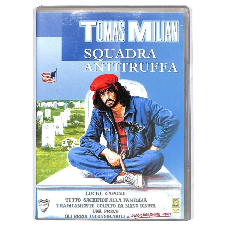 DVD Tomas Milian squadra antitruffa ITA usato ed. Medusa B68