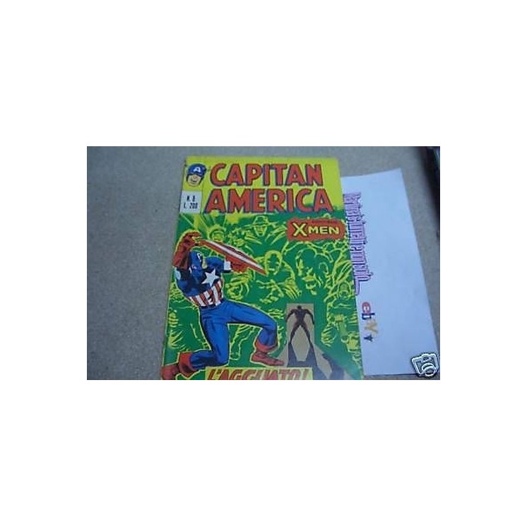 Capitan America n.  8 l'agguato ed. Corno SU69