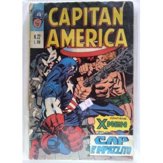 Capitan America n. 22 Cap è impazzito RESA ed. Corno SU69