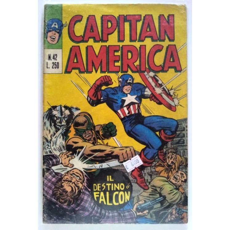 Capitan America n. 42 il destino di Falcon ed. Corno SU69