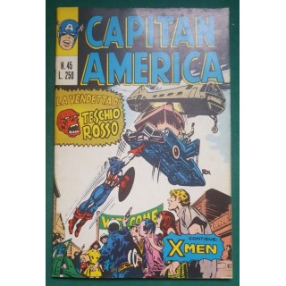 Capitan America n. 45 la vendetta di Teschio Rosso RESA ed. Corno SU69