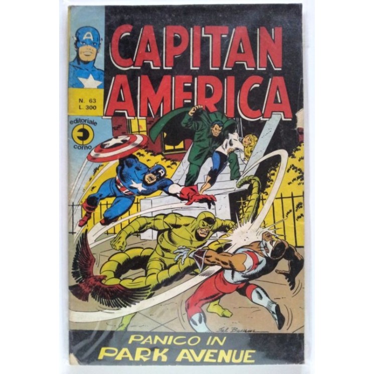 Capitan America n. 63 panico in Park Avenue ed. Corno SU69