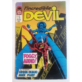 L'Incredibile Devil n. 45 Foggy addio! ed. Corno