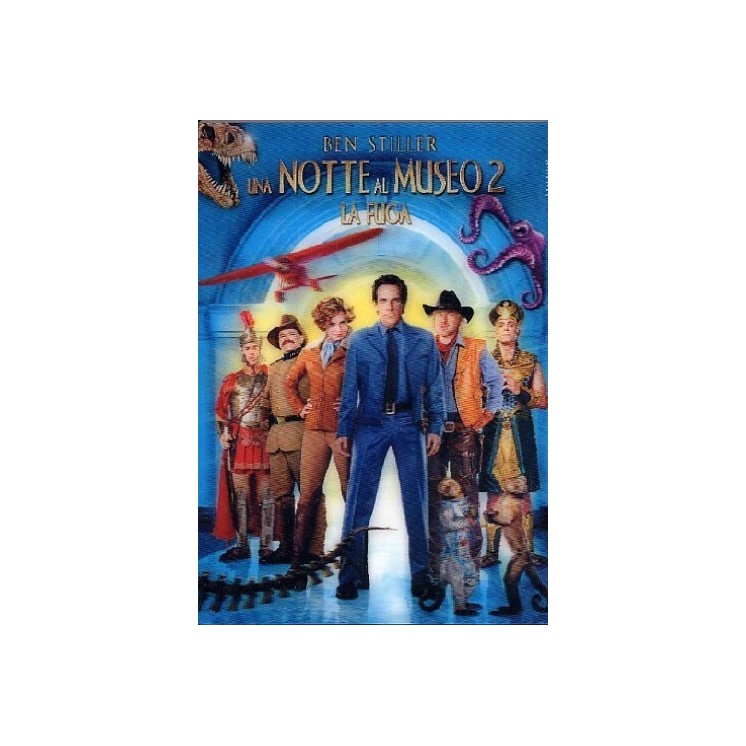 DVD Una notte al museo 2 la fuga ITA usato ed. 20th Century Fox B73