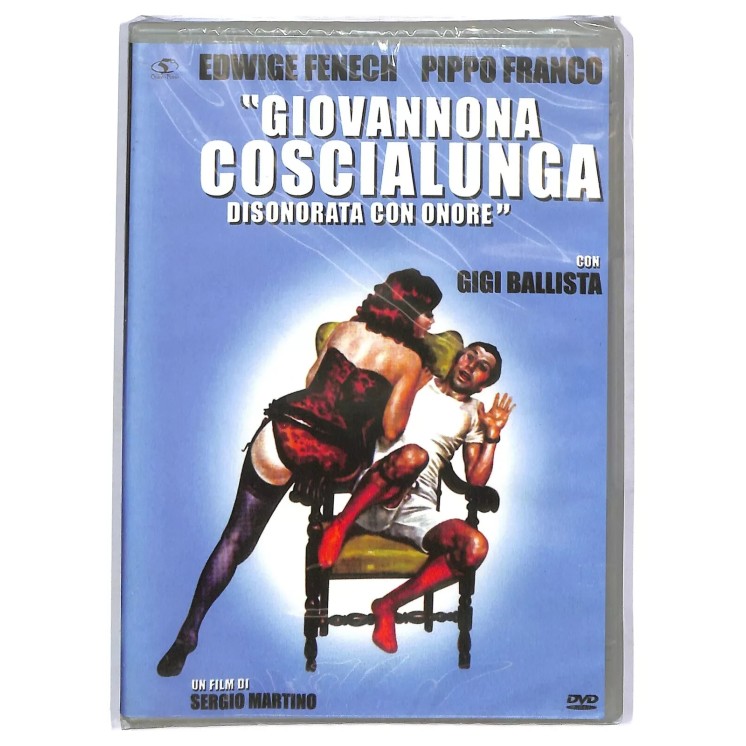 DVD Giovannona coscialunga disonorata con onore ITA usato ed. Dania Film B73