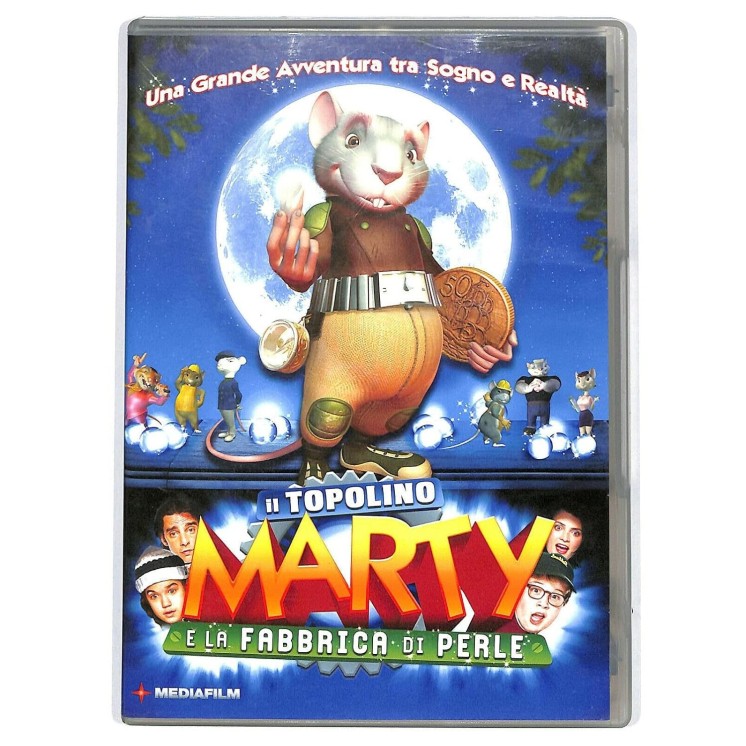 DVD Il topolino Marty e la fabbrica di perle ITA usato ed. Mediafilm B73