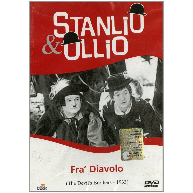DVD Stanlio e Ollio : Fra diavolo ITA usato ed. Bibox B74