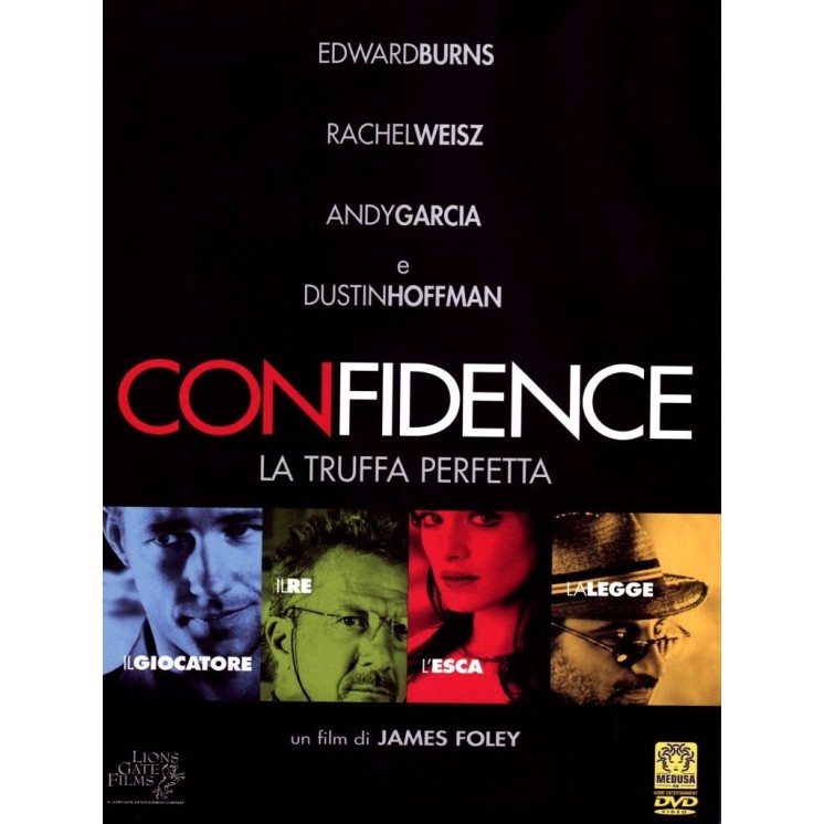 DVD Confidence la truffa perfetta ITA usato ed. Medusa B74