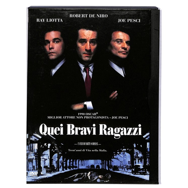 DVD Quei bravi ragazzi snapper ITA usato ed. Warner Bros B74