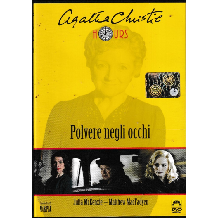 DVD Agatha Christie hours : polvere negli occhi ITA usato EDIT. ed. Malavazi B74