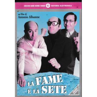 DVD La fame e la sete ITA usato ed. Cecchi Gori B74