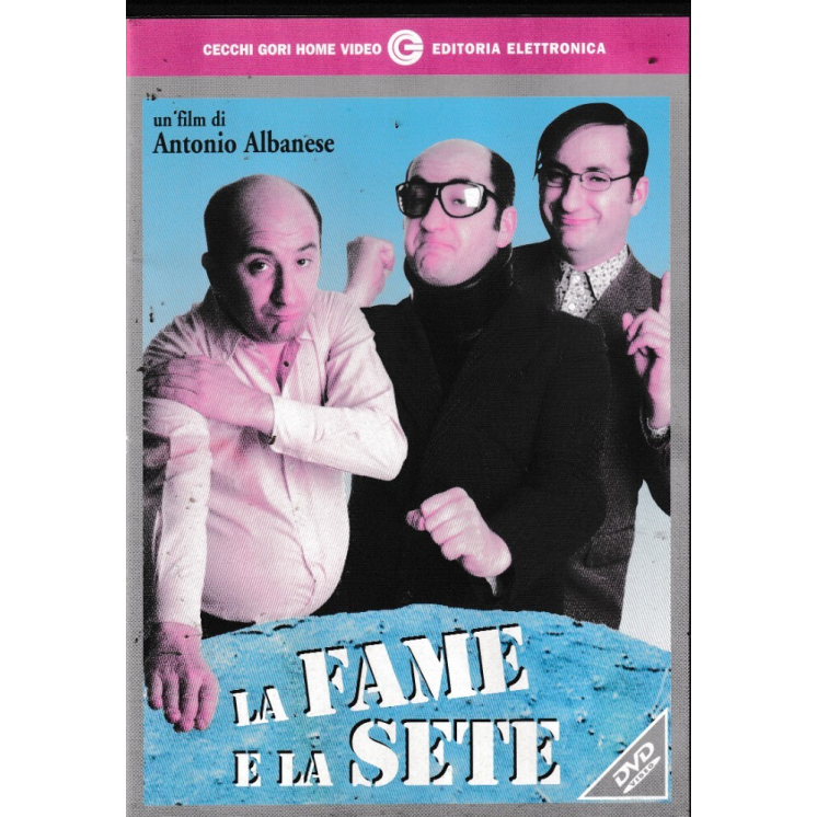 DVD La fame e la sete ITA usato ed. Cecchi Gori B74