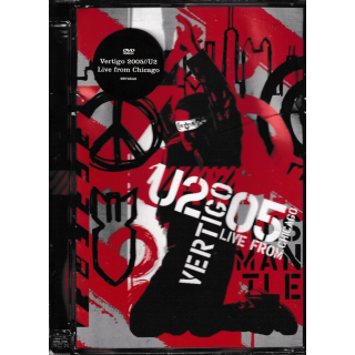 DVD U2 vertigo 05 live from Chicago jewell box ITA usato B73