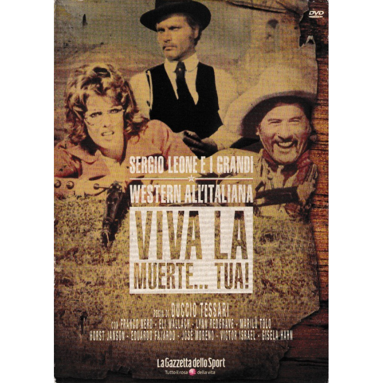 DVD Viva la muerte... tua ITA usato EDITORIALE ed. Gazzetta Sport B74