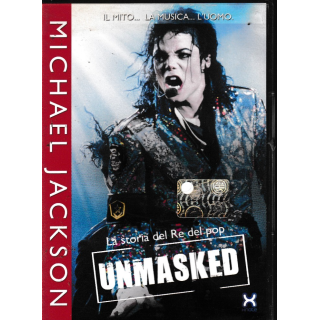 DVD Unmasked Michael Jackson ITA usato EDITORIALE ed. Xnote B74