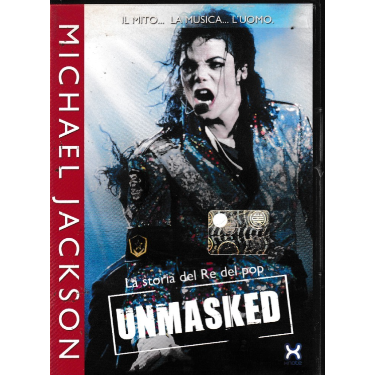 DVD Unmasked Michael Jackson ITA usato EDITORIALE ed. Xnote B74