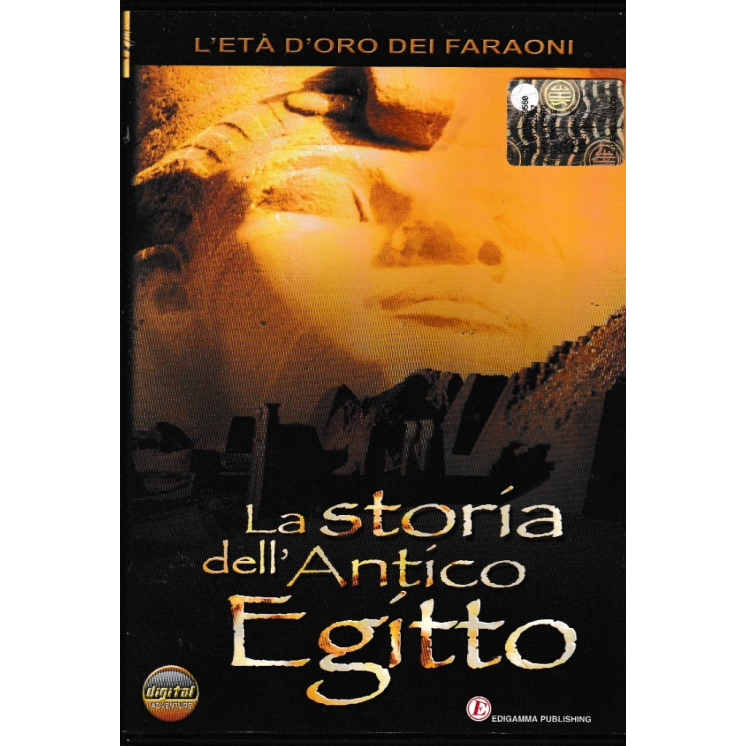 DVD La storia dell'antico Egitto ITA usato EDITORIALE ed. Edigamma B74